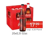 Aktuelle Coca Cola Angebote bei Getränke Ellerkamp in Gronau (Westfalen) Aktuelles Coca-Cola Angebot bei Getränke Ellerkamp in Gronau (Westfalen) ab 17,99 €