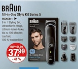 All-in-One Style Kit Series 5 von Braun im aktuellen V-Markt Prospekt für 37,99 €