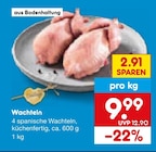 Wachteln im Angebot bei Netto Marken-Discount in Pforzheim Wachteln Angebote bei Netto Marken-Discount Pforzheim für 9,99 €