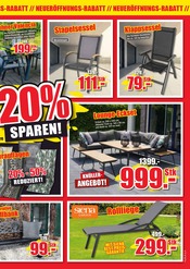 Terrassenmöbel im wohnen & sparen Stelter Prospekt in Melle Aktueller wohnen & sparen Stelter Prospekt mit Terrassenmöbel, "AKTUELLE ANGEBOTE", Seite 11
