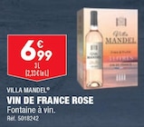 Promo VIN DE FRANCE ROSE à 6,99 € dans le catalogue Aldi à Mâcon