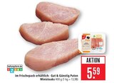 Puten Ministeaks Angebote von Gut & Günstig bei Marktkauf Leonberg für 5,59 €