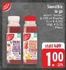 Aktuelle Bananen Angebote bei E center in Remscheid Aktuelles Smoothie to go Banane Apfel Kirsche Angebot bei E center in Remscheid ab 1,00 €