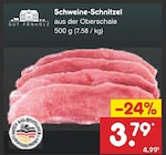 Schweine-Schnitzel im Angebot bei Netto Marken-Discount in Salzgitter Schweine-Schnitzel Angebote von Gut Ponholz bei Netto Marken-Discount Salzgitter für 3,79 €