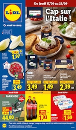Offre Boisson gazeuse dans le catalogue Lidl du moment à la page 1
