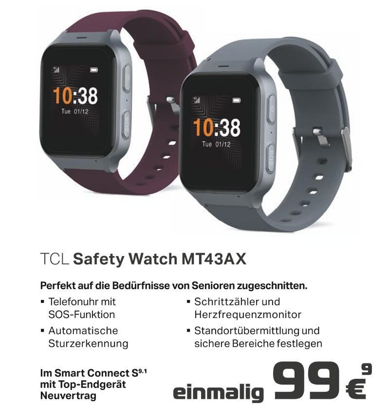 TMC Sauerland GmbH Arnsberg - Safety Watch MT43AX Safety Watch MT43AX Angebot bei TMC Sauerland GmbH Arnsberg im Prospekt ENTFALTE DEINE WELT