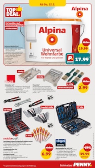 Alpina im Penny Prospekt "Wer günstig will, muss Penny." mit 38 Seiten (Augsburg)