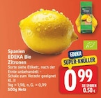 Zitronen von EDEKA Bio für 0,99 € bei EDEKA im Angebot Zitronen von EDEKA Bio im aktuellen EDEKA Prospekt