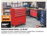 Werkstattwagen "TC-TW 100" Angebote von Einhell bei OBI Wuppertal für 119,99 €