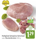 Hofglück Schweine-Schnitzel im Angebot bei E center in Nürtingen Hofglück Schweine-Schnitzel Angebote bei E center Nürtingen für 1,29 €