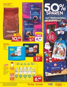 Kaffeebohnen im Netto Marken-Discount Prospekt "Aktuelle Angebote" mit 58 Seiten (Karlsruhe)