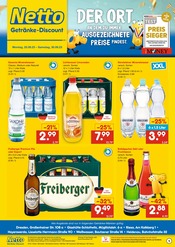 Bier im Netto Marken-Discount Prospekt in Hoyerswerda Aktueller Netto Marken-Discount Prospekt mit Bier, "DER ORT, AN DEM DU IMMER AUSGEZEICHNETE PREISE FINDEST.", Seite 1