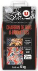 Mix charbon de bois et briquettes - U - Super U à Lisieux Mix charbon de bois et briquettes - U en promo chez Super U Lisieux à 11,95 €