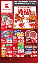 Supermarkt Prospekt von Kaufland Tuttlingen Kaufland Prospekt: "Hier bin ich richtig", 70 Seiten, 08.10.2026 - 14.10.2026