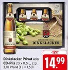 Dinkelacker Privat Angebote von Dinkelacker bei E center Sindelfingen für 14,99 €