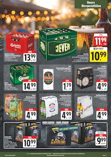 Bier im EDEKA Prospekt "Wir lieben Lebensmittel!" mit 52 Seiten (Erlangen)