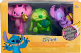 PACK 3 FIGURINES STITCH - STITCH - Auchan Hypermarché à Lille PACK 3 FIGURINES STITCH - STITCH en promo chez Auchan Hypermarché Lille à 5,99 €