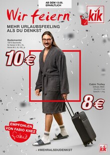 Mantel im KiK Prospekt "Wir feiern" mit 30 Seiten (Osnabrück)
