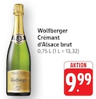 EDEKA Schwäbisch Hall - Crémant d’Alsace brut Angebot im Prospekt Crémant d’Alsace brut bei EDEKA im Schwäbisch Hall Prospekt für 9,99 €