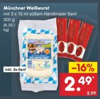 Münchner Weißwurst im Angebot bei Netto Marken-Discount in Aalen Münchner Weißwurst Angebote bei Netto Marken-Discount Aalen für 2,49 €