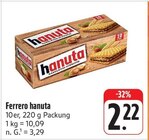 nah und gut Regis-Breitingen - hanuta Angebot im Prospekt hanuta bei nah und gut im Regis-Breitingen Prospekt für 2,22 €