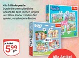 4 in 1 Kinderpuzzle Bluey im Angebot bei GLOBUS in Homburg 4 in 1 Kinderpuzzle Bluey Angebote von Trefl bei GLOBUS Homburg für 5,99 €