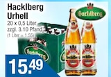 Urhell im Getränke City Prospekt Urhell von Hacklberg im aktuellen Getränke City Prospekt für 15,49 €
