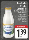 EDEKA Bad Sassendorf - frische Landmilch Angebot im Prospekt frische Landmilch bei EDEKA im Bad Sassendorf Prospekt für 1,39 €