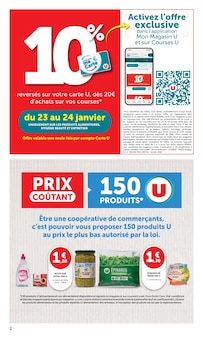 Catalogue Hyper U de la semaine "LES PRIX BAS de la chandeleur" avec 48 pages, valide du 20/01/2026 au 01/02/2026 pour Saint-Philbert-de-Grand-Lieu et alentours Prospectus Hyper U de la semaine "LES PRIX BAS de la chandeleur" avec 48 pages, valide du 20/01/2026 au 01/02/2026 pour Saint-Philbert-de-Grand-Lieu et alentours