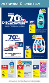 Promos Lessive Liquide dans le catalogue "CARREFOUR MARKET" de Carrefour Market Lessive Liquide en promo dans le catalogue Carrefour Market à la page 40