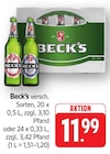 Beck's versch. Sorten Angebote von Beck's bei E center Pirmasens für 11,99 €