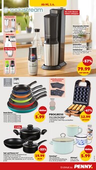 Pfanne im Penny Prospekt "Wer günstig will, muss Penny." mit 43 Seiten (Münster)