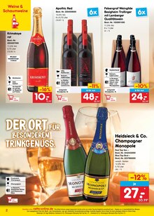 Sekt im Netto Marken-Discount Prospekt "netto-online.de - Exklusive Angebote" mit 37 Seiten (Karlsruhe)