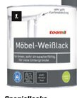 Möbel-Weißlack für 7,99 € bei toom Baumarkt im Angebot Möbel-Weißlack im aktuellen toom Baumarkt Prospekt