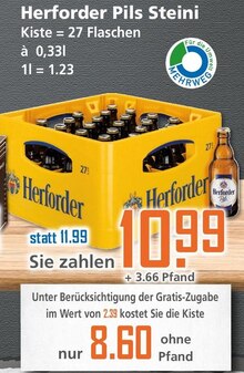 Pils Steini bei K+K - Klaas & Kock in Dortmund Pils Steini im Angebot bei K+K - Klaas & Kock Dortmund