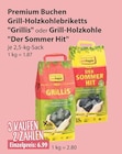 Aktuelle Grillkohle Angebote bei V-Markt in Augsburg Aktuelles Grill-Holzkohlebriketts Grillis Angebot bei V-Markt in Augsburg ab 6,99 €