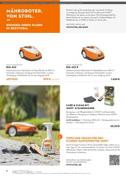 Akku Rasenmäher Angebot & Preis im aktuellen STIHL Prospekt Akku Rasenmäher Angebot im aktuellen STIHL Prospekt auf Seite 6