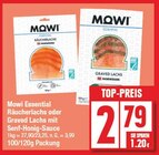 Räucherlachs oder Graved Lachs von Mowi Essential im aktuellen EDEKA Prospekt