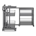 Promo Rangement coulissant gauche 4 paniers pour meuble bas d'angle 100cm à 229,00 € dans le catalogue Brico Dépôt à Laval