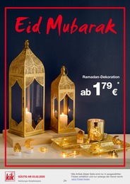 Ramadan Angebot im aktuellen KiK Prospekt auf Seite 24