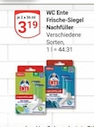 Frische-Siegel Nachfüller im Angebot bei GLOBUS in Brühl Frische-Siegel Nachfüller Angebote von WC Ente bei GLOBUS Brühl für 3,19 €