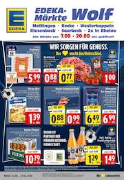 EDEKA Prospekt für Rheine: "Aktuelle Angebote", 24 Seiten, 22.06.2026 - 27.06.2026