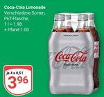 Coca-Cola Limonade bei GLOBUS im Kaiserslautern Prospekt für 3,96 €
