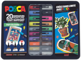 Mallette de 20 marqueurs - POSCA dans le catalogue Bureau Vallée