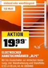 Elektrischer Handtuchwärmer „Olpe“ im aktuellen OBI Prospekt für 19,99 €