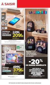 Promotion Fourniture Scolaire dans le prospectus Carrefour, valable du 28/07/2026 au 10/08/2026 Promo Fourniture Scolaire dans le catalogue Carrefour du moment à la page 59