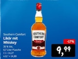 Likör mit Whiskey im Konsum Prospekt Likör mit Whiskey von Southern Comfort im aktuellen Konsum Prospekt für 9,99 €