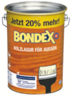 Holzlasur von Bondex für 32,99 € bei toom Baumarkt im Angebot Holzlasur von Bondex im aktuellen toom Baumarkt Prospekt