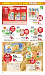 Prix et réduction Beurre bio dans le prospectus Super U en cours Offre Beurre bio dans le catalogue Super U du moment à la page 22