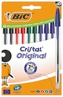 10 Stylos Bille Cristal Original - BIC - Intermarché Hyper 10 Stylos Bille Cristal Original - BIC à 1,91 € dans le catalogue Intermarché Hyper
